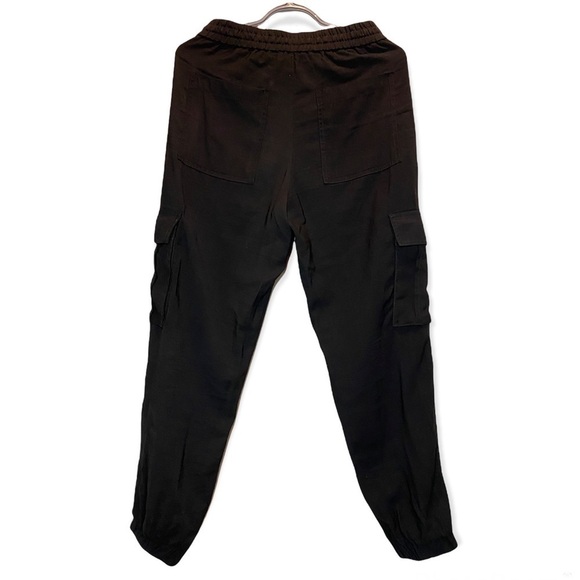 ZARA Blk Cargo Pants XS - Picture 6 of 7